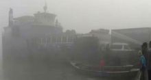<font style='color:#000000'>Flights, ferry service disrupted due to fog</font>