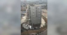 <font style='color:#000000'>Building demolished in 10 seconds (Video)</font>