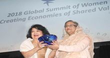 <font style='color:#000000'>PM receives Global Women's Leadership Award</font>